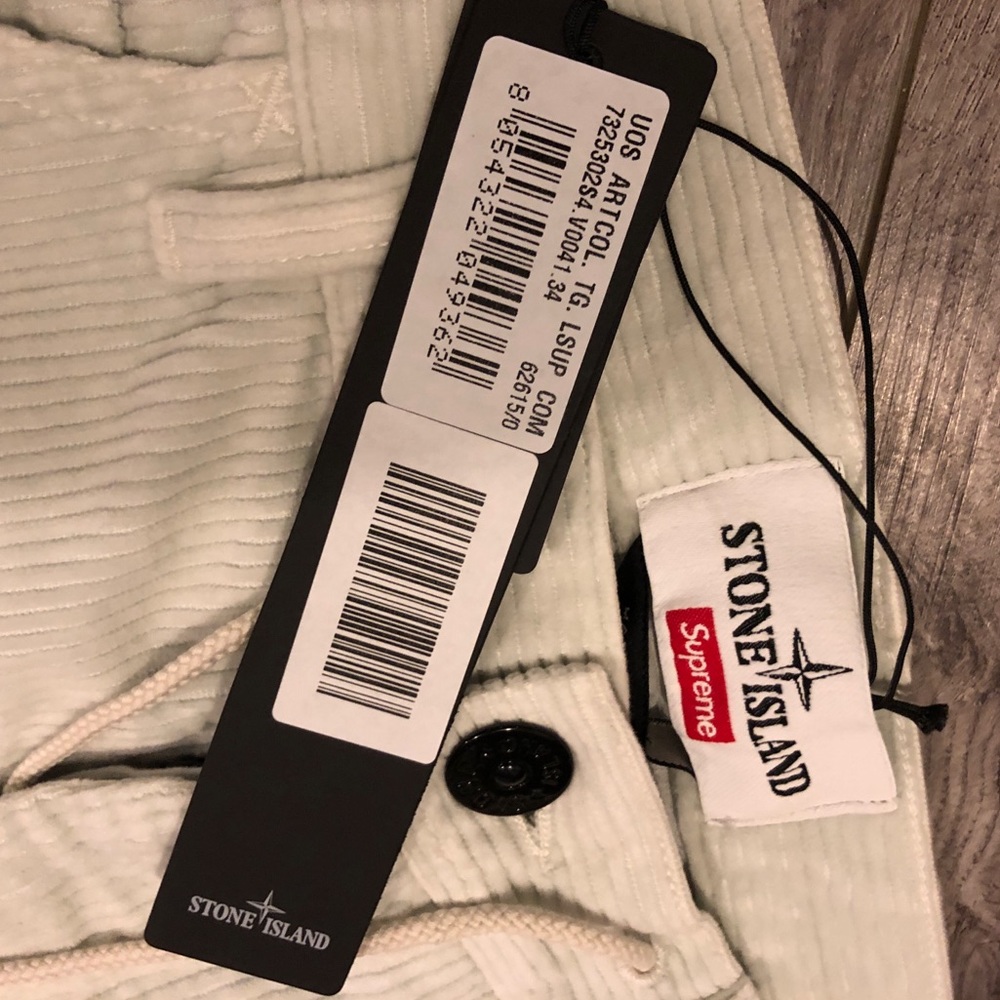Supreme Stone Island Corduroy Pant Stone